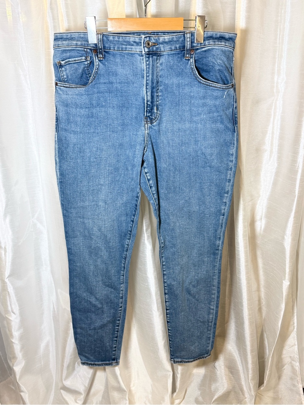 Abercrombie & Fitch Light Blue Slim Straight Jeans
